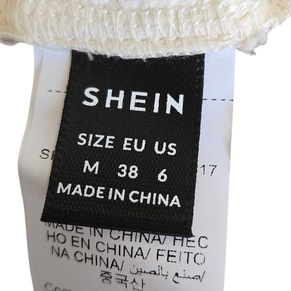 SHEIN Cream Maxi Skirt - Picture 6 of 8